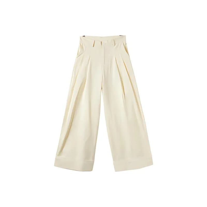 Mt Casual Pants Women's Milk White-0