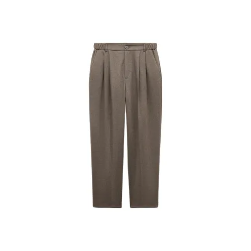 ZARA ZW Series Casual Pants Women's Mall Gray