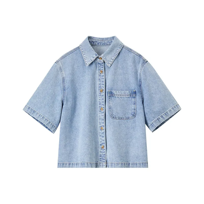 SENTUBILA Denim Jackets Women's-9