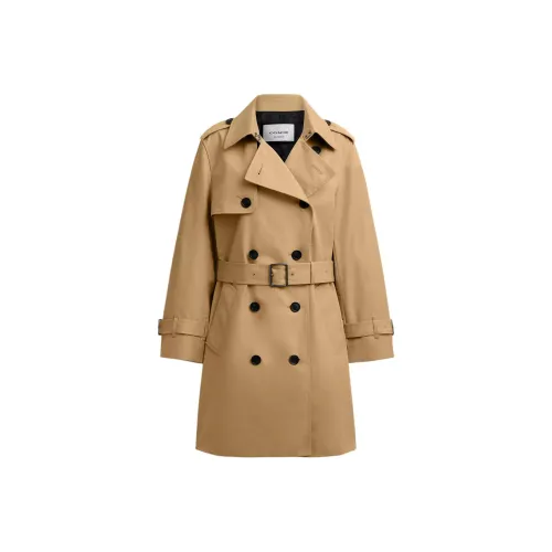 COACH Coats Women's Khaki