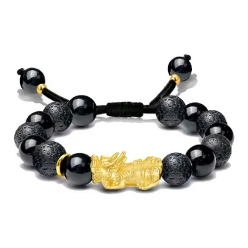 YUSHENGQING Ebony Bracelets Unisex