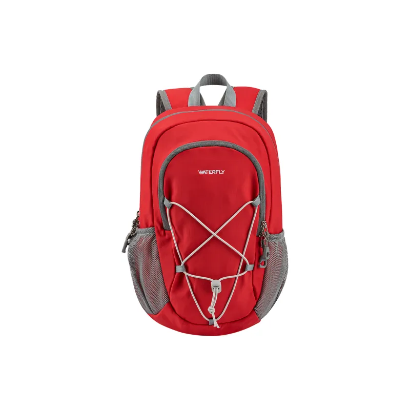 WATERFLY Nylon Fabric Backpack Medium Size Unisex Multicolor-8