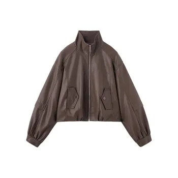 Yi Mengyuan Leather Jacket Women's