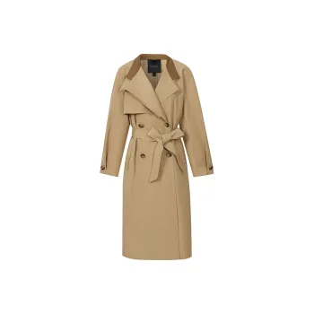 Firststation Trench Coats Women's Camel