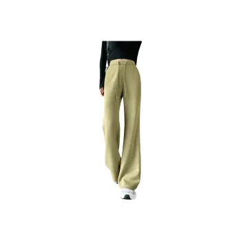SITOL Casual Pants Women's Mustard Green