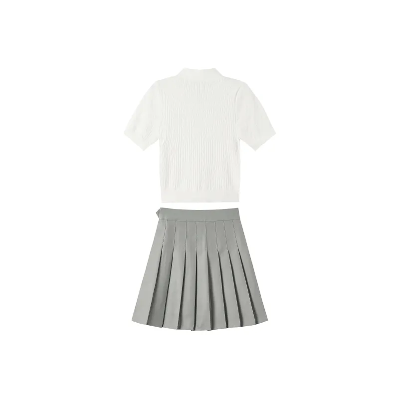 7 SEVFUN Two Piece Skirt Sets Women's-3