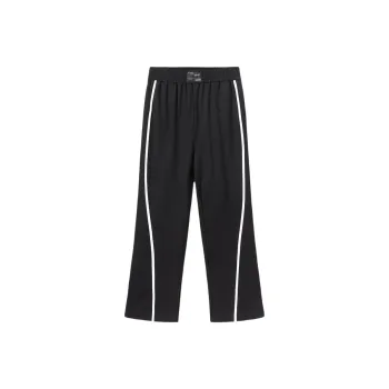 EICHITOO Casual Pants Women's Black Trim