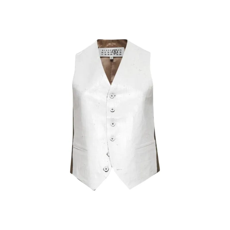 MM6 Maison Margiela Half painted Waistcoat-0