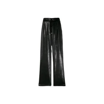 BALMAIN Metallic Effect Flared Trousers