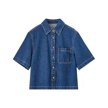 SENTUBILA Denim Jackets Women's