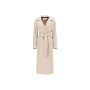 HARRIS WHARF LONDON Belted Wool Coat