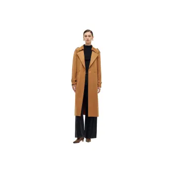 GOELIA Trench Coat Women's Camel