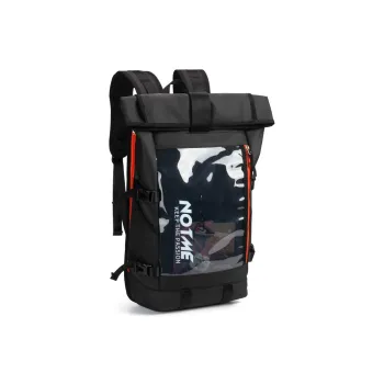 LOVERPUSS Fabric Backpack Regular Unisex Cool Black