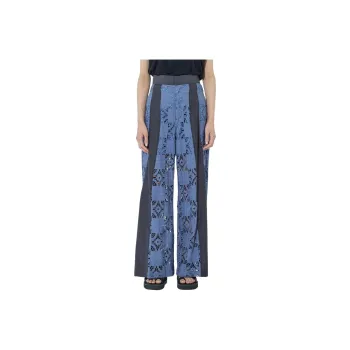 PUBLIC TOKYO SS24 Casual Pants Women's Blue