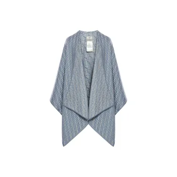 FENDI FF jacquard Cape