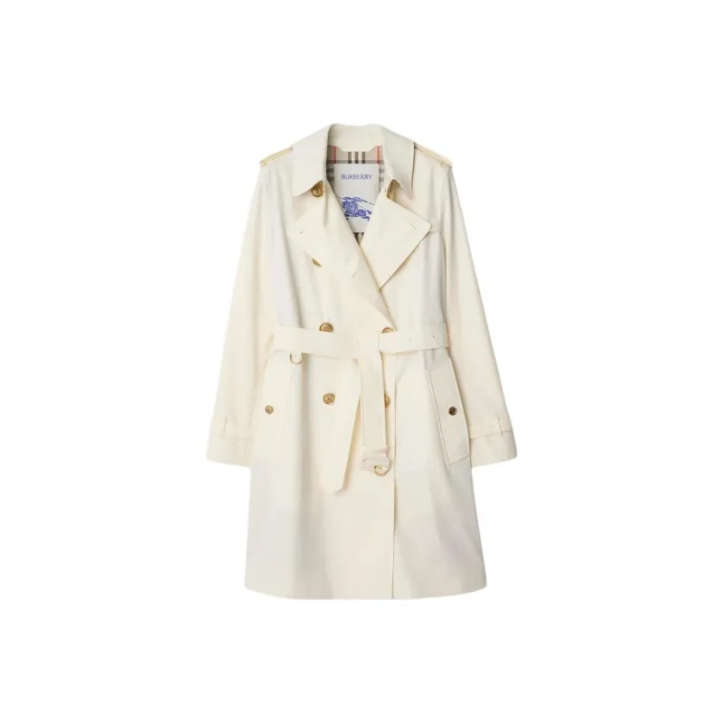 Burberry Trench SS25 Trench Coat Women's Beige-0