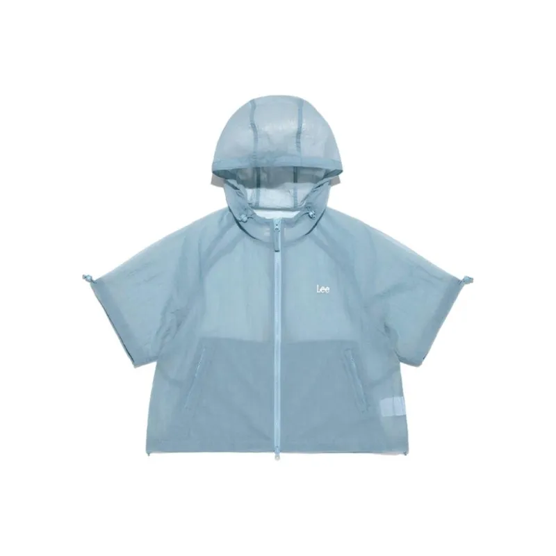 Lee Trench Coats Women's Blue-0