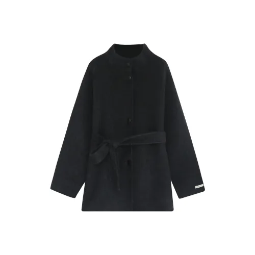 REAL EASY Coats Women's Dark Gray