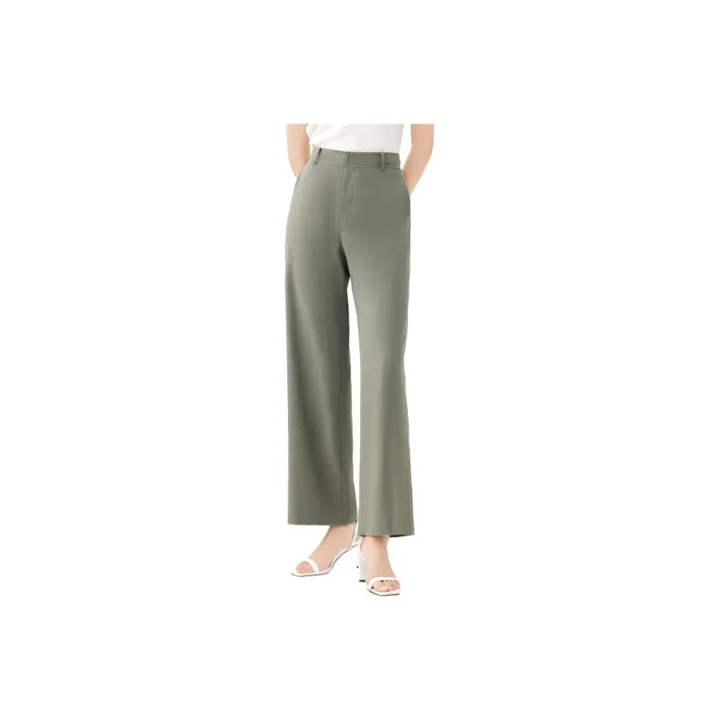 JZ. ANNAKRO Casual Pants Women's Army Green-0