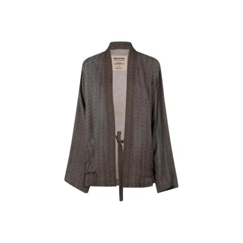 UMA WANG Tie Fastened V Neck Jacket