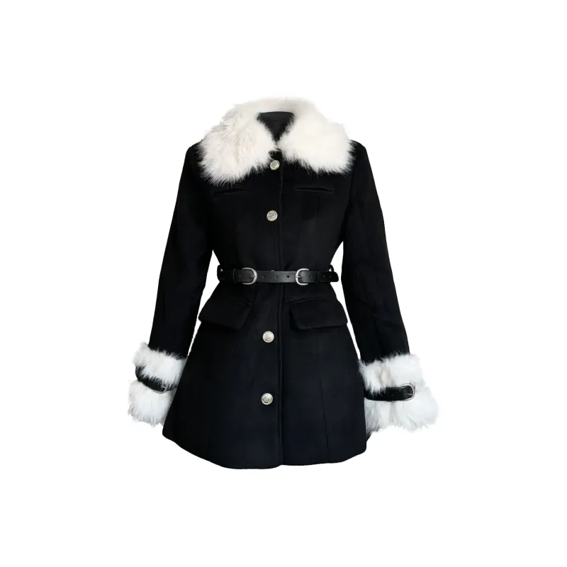 MTHE Velvet feel Coat Women's Black-0