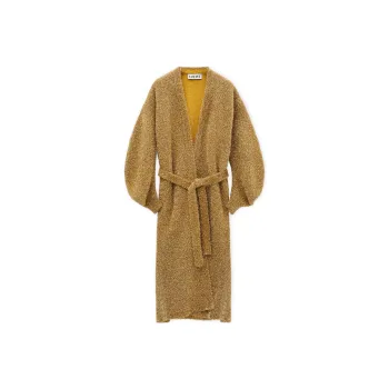 LOEWE SS25 Women's Pre Selection Collection Coat Women's Gold
