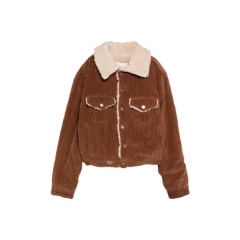 ERL Corduroy Shearling Jacket