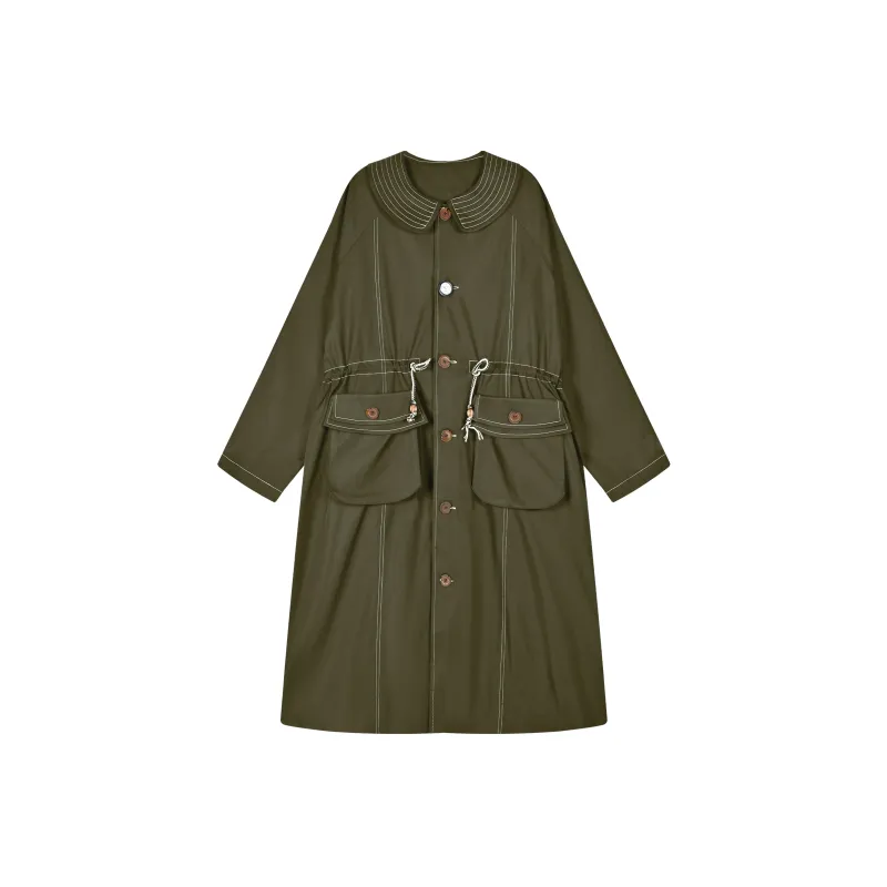 Saotome Trench Coats Unisex-4