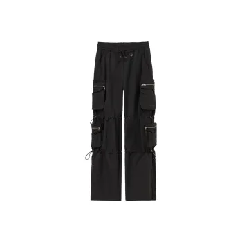 NO ONE ELSE Casual Pants Unisex Black