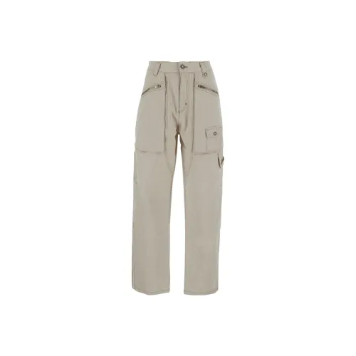 ISABEL MARANT High Waist Zip Detailed Trousers