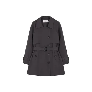 XWI Trench Coat Women's Dark Gray