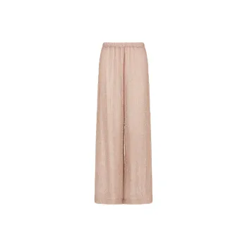 EMPORIO ARMANI Beachwear Trousers In Fuzzy Lurex