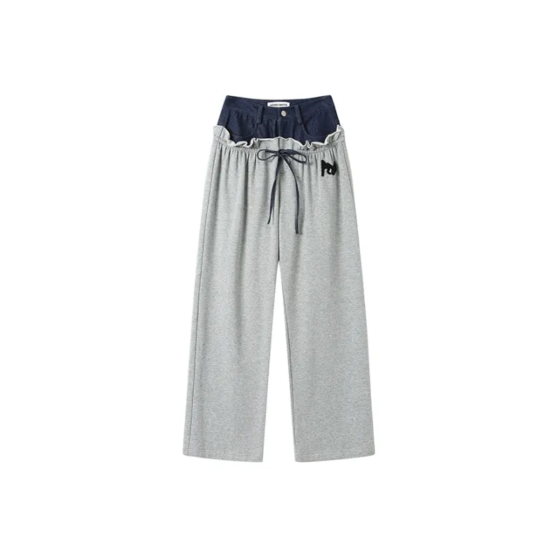 ANDREA MARTIN Casual Pants Women's Gray-0