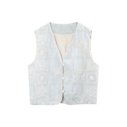 A Paradise For Awakening Vest Women's Blue