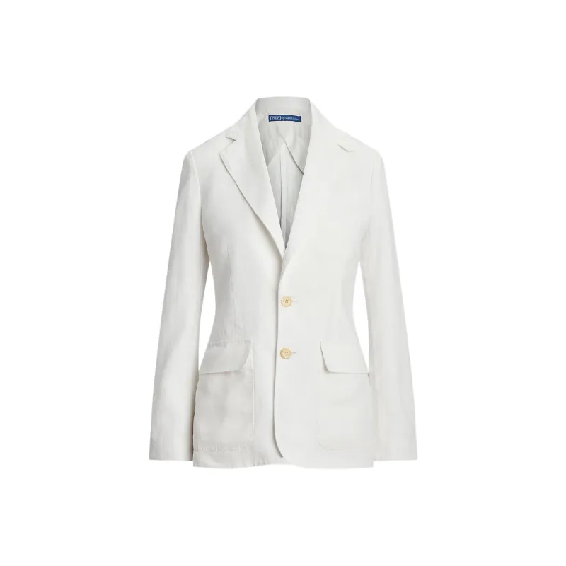 Polo Ralph Lauren SS25 Business Suit Coat Women's White-0