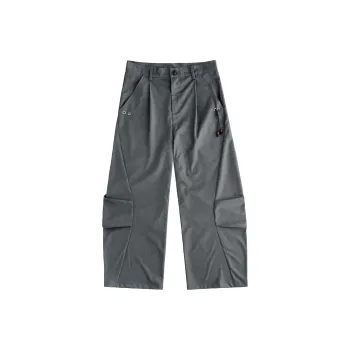 BLUELANDINC Casual Pants Women's Dark Heather Gray