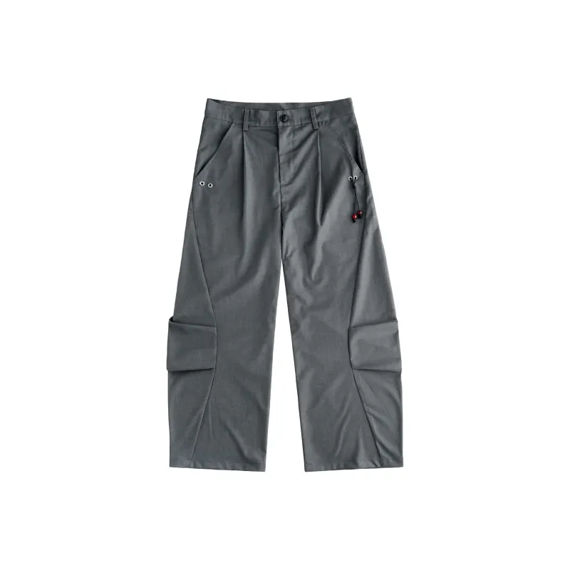 BLUELANDINC Casual Pants Women's Dark Heather Gray-0