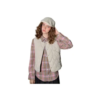 Coolhut Vests Women's Ecru