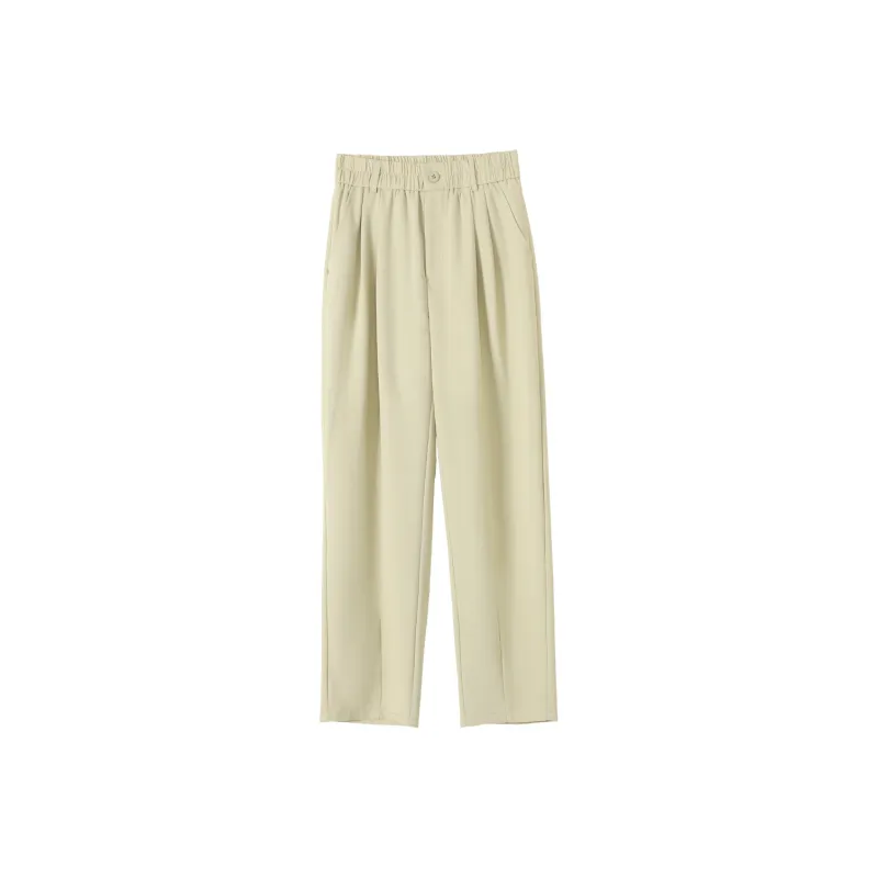 0571 Family Casual Pants Women's Khaki Green-0