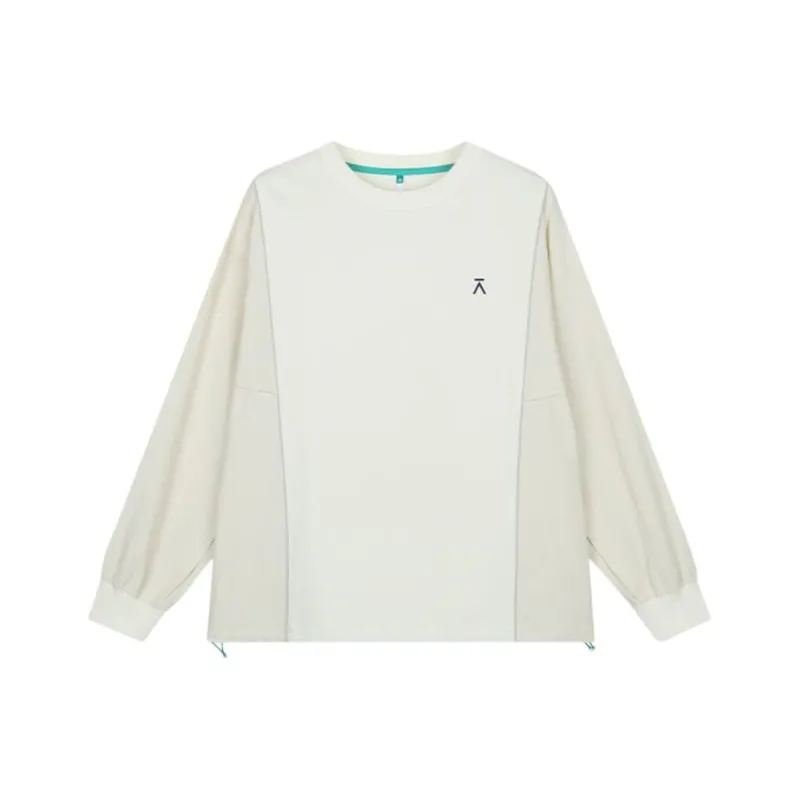 ACMEITEM Sweatshirt Unisex Sunflower White-0