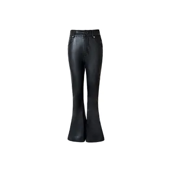 Wen Shan Casual Pants Women's Black