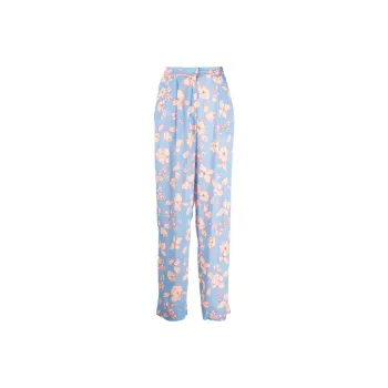 Forte Forte Floral print Straight leg Trousers