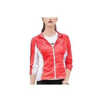 TOREAD Sun Protection Clothing Women's Coral Red/White