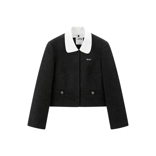 LEDIN Cropped Coat Women's Raven
