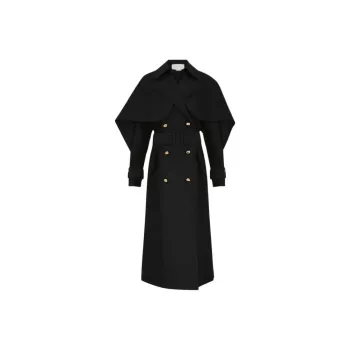 Zimmermann Trench Coat Women's Black