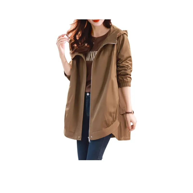 OZVO Trench Coats Women's-0