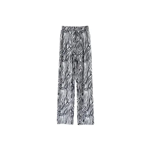 PASSCODIO Casual Pants Women's Zebra Print