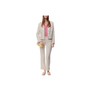 CHANEL 25P Spring Summer Preview Collection Casual Pants Women's Pink