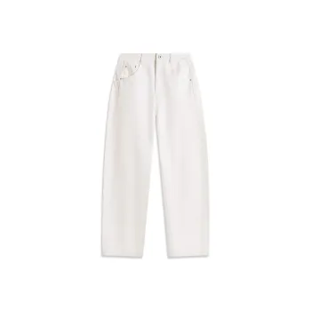 LiNing Weekend Youth Casual Pants Women's Ivory