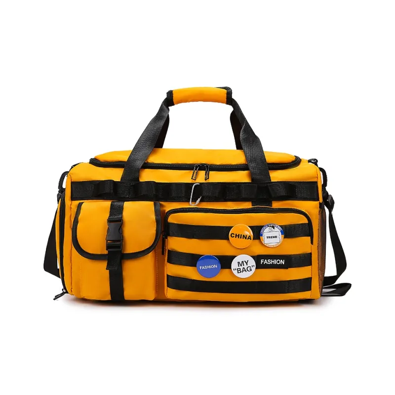 Yalu Nylon Travel Bag Unisex Multicolor-20